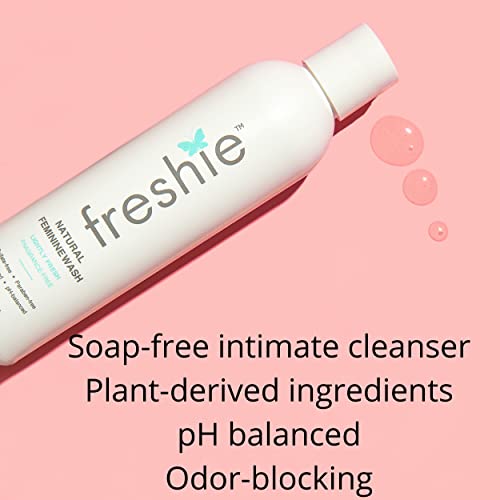 freshie Natural Feminine Care pH-Balanced Cleansing Wash Odor-Blocking Plant-Based freshie Natural Feminine Care