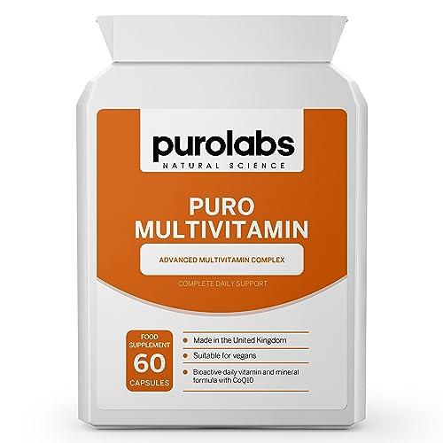Puro Multivitamin - 34 Multivitamins & Minerals - Daily Complex for Men & Women 