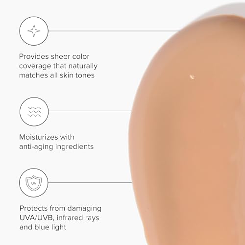 DRMTLGY Tinted Moisturizer with SPF 46. Universal Tint. All-In-One Face