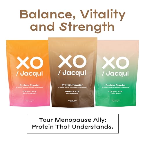 Organic & Vegan Protein Powder for Women Cacao-Chocolate Wild Yam – Delicious Protein Powder XO Jacqui