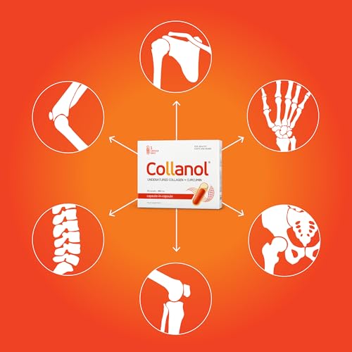Collanol - Innovation in The Care of Healthy Joints - Liquid Formula in a Double Capsule 3D Collagen Collanol