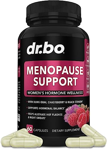 Menopause Supplements for Women Support Pills - Natural Menopause Relief for Hot Flashes