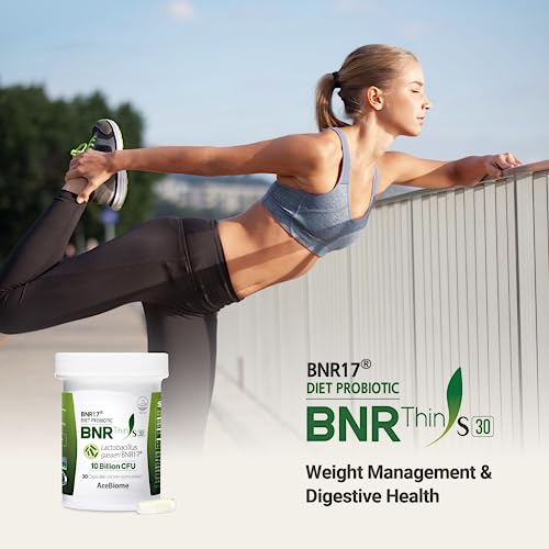 AceBiome BNRThin S30, Lactobacillus Gasseri BNR17, 10 Billion CFU Guaranteed AceBiome