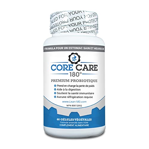 Best Probiotics for Gut Health Men and Women, All Natural Supplement, Helps Digestion Lean 180