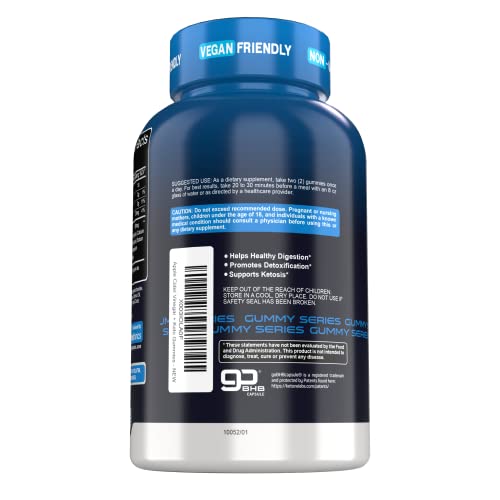 Herbtonics Keto Apple Cider Vinegar Gummies - Digestion & Detox Support - Sugar Free Keto Herbtonics