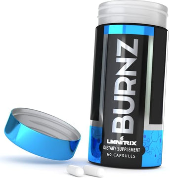 LMNITRIX Burnz ✮ Thermogenic Pills for Men & Women ✮ Energy Supplement ✮ 60 Capsules