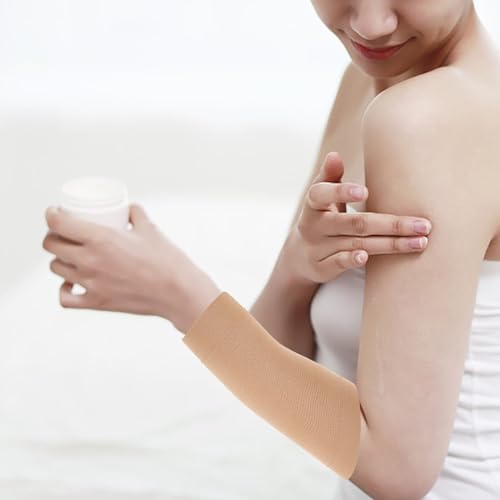 Healifty upper arm sleeves 1 Pair Elastic Compression Arm Sleeves Slimming Improve Shaper Healifty