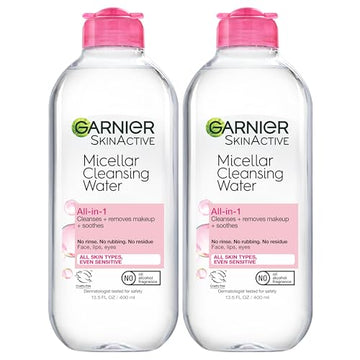 Garnier SkinActive Micellar Water for All Skin Types, Facial Cleanser & Makeup Remover