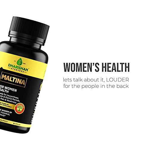 pexal Dharishah Ayurveda Maltina Capsules for Leucorrhoea or White Vaginal Discharge pexal