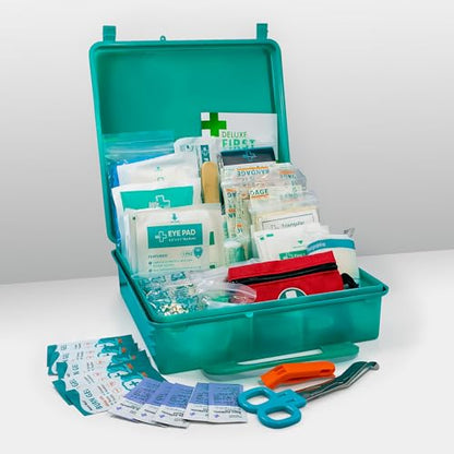 General Medi 360 Pieces Hardcase First Aid Kit - Comprehensive Large First Aid Box