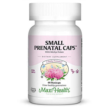 Maxi Small Prenatal Capsules with Methyl Folate 120 ct