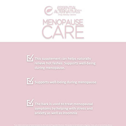 Essential Alternatives Menopause Care Soy Isoflavones, Magnolia Bark, Black Cohosh