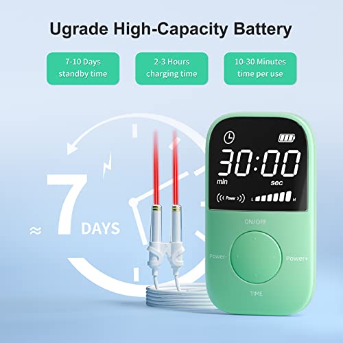 LASEPREHT Red Light Nasal Therapy Device, 650nm Red Light Device for Nose Sore Throat