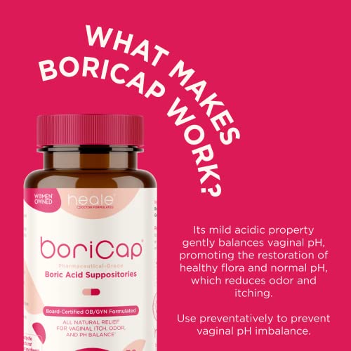 BoriCap 30 and UroQuel 30 Bundle for Vaginal pH and Overactive Bladder BoriCap