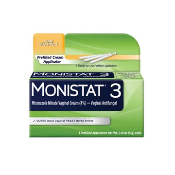 MONISTAT 3 Cream PREFILLED 1EA J&J Consumer Sector