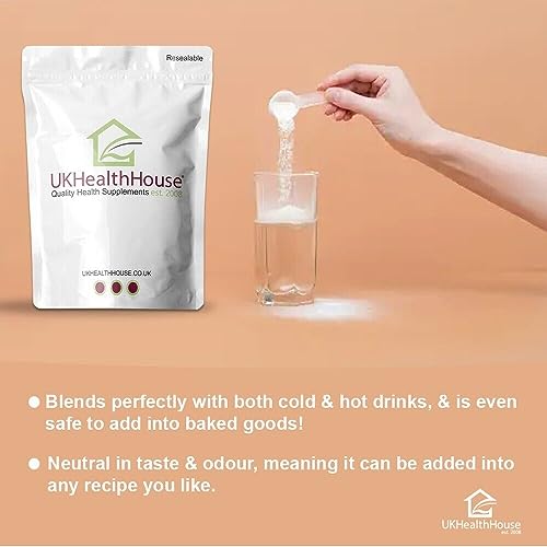 250g UKHealthHouse Collagen Powder, Bovine Collagen Peptides Powder UKHealthHouse