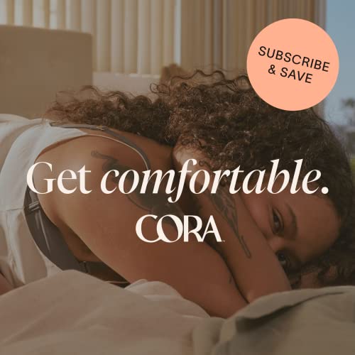 Cora Organic Applicator Tampon Multipack | 18 Regular & 18 Super Absorbency Cora