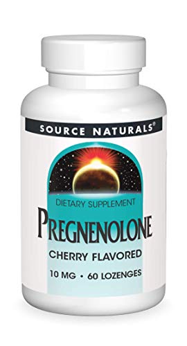 Source Naturals Pregnenolone 10mg - 60 Cherry Lozenges