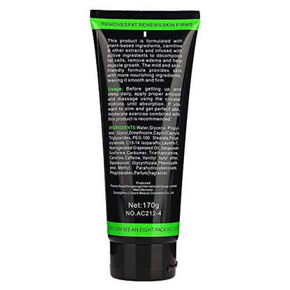 TARSHYRY Weight Loss Cream, Firming Muscle Cream, Perfectly 6 Pack Abs Body Gels