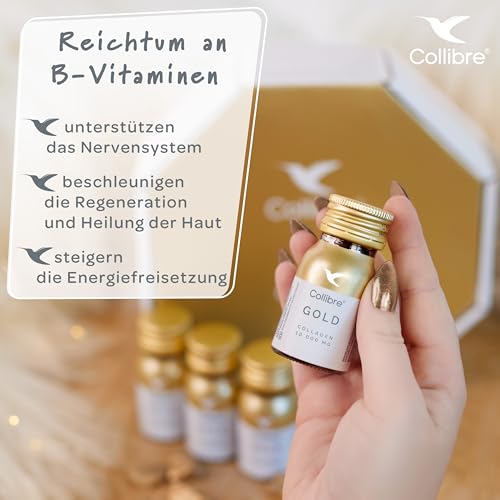 Collibre® Collagen Gold 10000mg 15 x 30ml Strong Liquid Drink Collibre