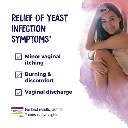Boiron YeastCalm Homeopathic Suppositories for Yeast Infections, Burning, Discharge Boiron