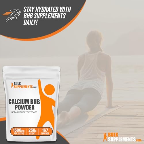BulkSupplements.com Calcium BHB Powder - Beta-HydroxyButyrate Powder, BHB Supplement BULKSUPPLEMENTS.COM