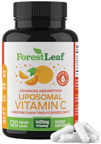 ForestLeaf Liposomal Vitamin C - Liposomal VIT C - 1000mg Capsules