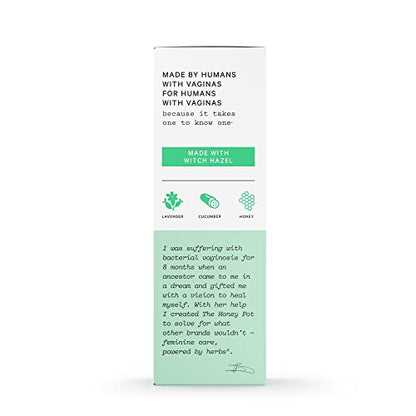 The Honey Pot Company - Feminine Anti-Itch Spray -at Home or On The Go Medicated Spray