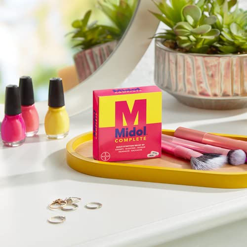 Midol Complete Gelcaps 24ct: Midol Complete Menstrual Pain Relief Gelcaps with Acetaminophen