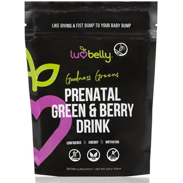 Prenatal Superfood Green Drink I Dietician Created for Pregnant Women I Organic Veggies & Fruit - Folate