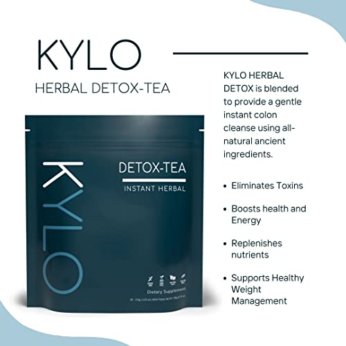 KYLO Instant Herbal Detox Tea - Support for Weight Management (30 Single-Serve Sticks) KYLO