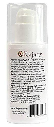 Kajarin 4 Balance Progesterone Cream for Women - Physician Formulated, Bio-Identical Progesterone Kajarin