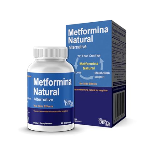 METFORMINA Natural - Weight Loss Aid and Metabolism Support - Dr Salomon, 60 Cap