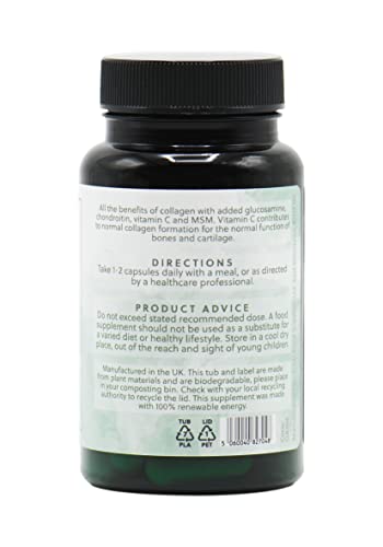 Collagen Extra Capsules | Collagen with Glucosamine, Chondroitin & Vitamin C G&G Vitamins