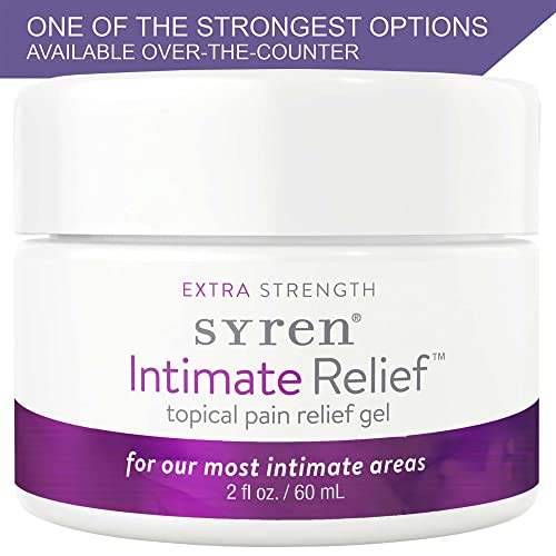 Syren Intimate Relief - Intimate Pain Relieving Gel - Relieves Vulva Pain, Throbbing, Spasms, Vaginal Dryness SYREN