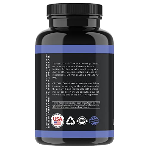 Garcinia Cambogia PM Weight Loss Sleep, All Natural Supplement w/Valerian Root & Melatonin