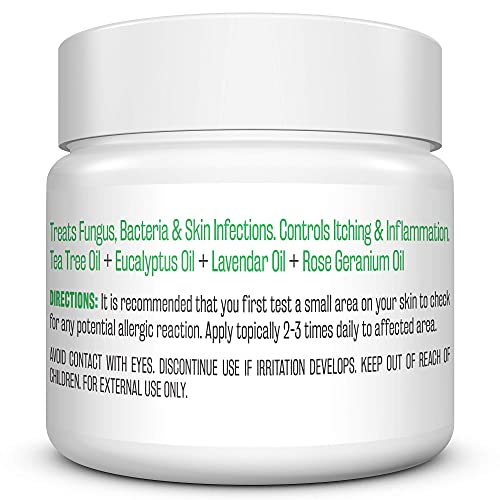 Tea Tree Oil Foot Balm - Natural Remedy for Athletes Foot, Toenail Repair