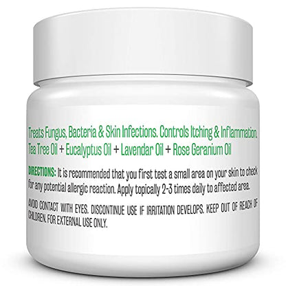 Tea Tree Oil Foot Balm - Natural Remedy for Athletes Foot, Toenail Repair