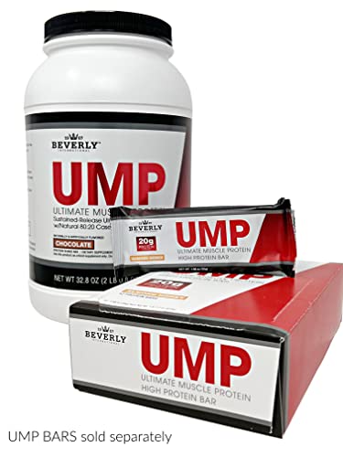 Beverly International UMP Protein Powder, Chocolate. Unique Whey-Casein Ratio Builds Beverly International
