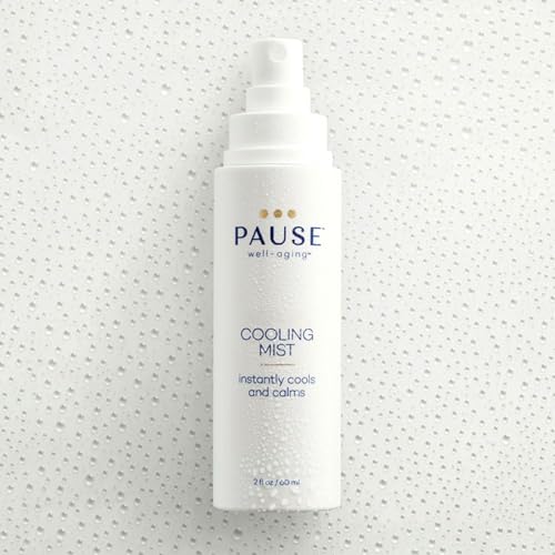 Pause Well Aging Cooling Mist | Calming Mist Spray for Cooling Skin & Stress Relief | Hot Flash Relief Pause Well-Aging