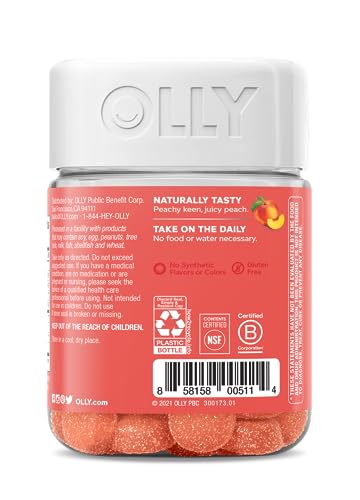 OLLY Probiotic + Prebiotic Gummy, Digestive Support and Gut Health OLLY