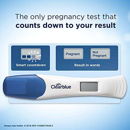 Clearblue Digital Pregnancy Test with Smart Countdown, Multi, 5 count Clearblue