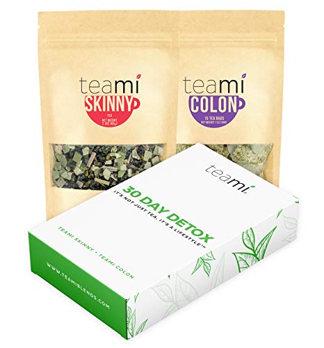 Teami® 30-Day Detox Tea Pack: All-Natural Teatox Kit with Teami Skinny & Teami Colon