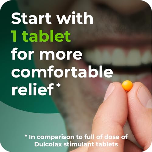 Dulcolax Stimulant Laxative Tablets (100 Count) Gentle Overnight Constipation Relief