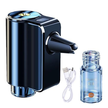 VEAREAR Smart Car Air Freshener Diffuser, Car Essential Oil Diffuser with 3 Adjustable Intensity Modes