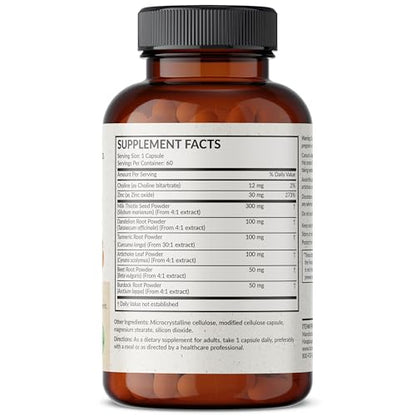 Futurebiotics Liver Detox Advanced Detox & Cleanse Formula Supports Healthy Liver Function