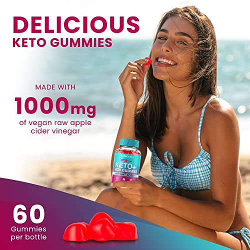 Keto ACV Gummies - Keto Apple Cider Vinegar Gummies - Advanced Weight Loss - Keto