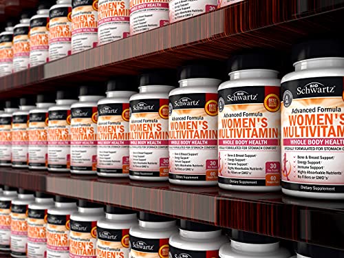 Multivitamin for Women with Vitamin D3 - Multivitamins for Bone Breast Skin Joint BioSchwartz