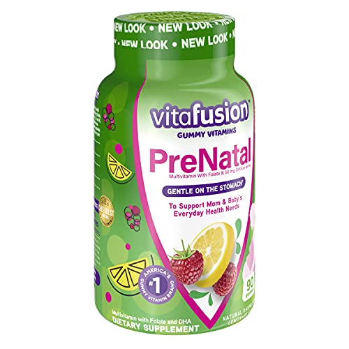 Vitafusion Prenatal Gummy Vitamins, 90 Count (Pack of 2) Vitafusion