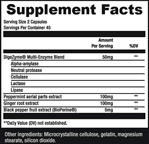 Sculpt Nation by V Shred Digestive Enzymes - Multi Enzyme for Digestion and Gut Health